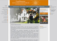 Screenshot Projekt (Website): CuraHumania - Seniorenzentrum Hoheneggelsen