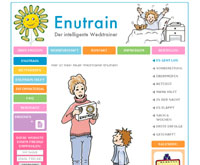 Screenshot Projekt (Website/Webdesign) Relaunch: Enutrain