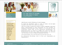 Screenshot Projekt (Website): Zahnarzt-Praxis Drs. Hoveida & Salim, Hamburg
