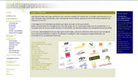 Screenshot Projekt (Website): Bernd K. Jacob, sQuiggles - Atelier fr IdentityDesign